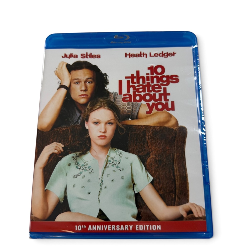 10 Things I Hate About You Blu-ray 10th Anniversary Edition Heath Ledger New